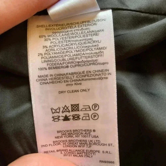 BROOKS Brothers Wool Blazer - Picture 5 of 6